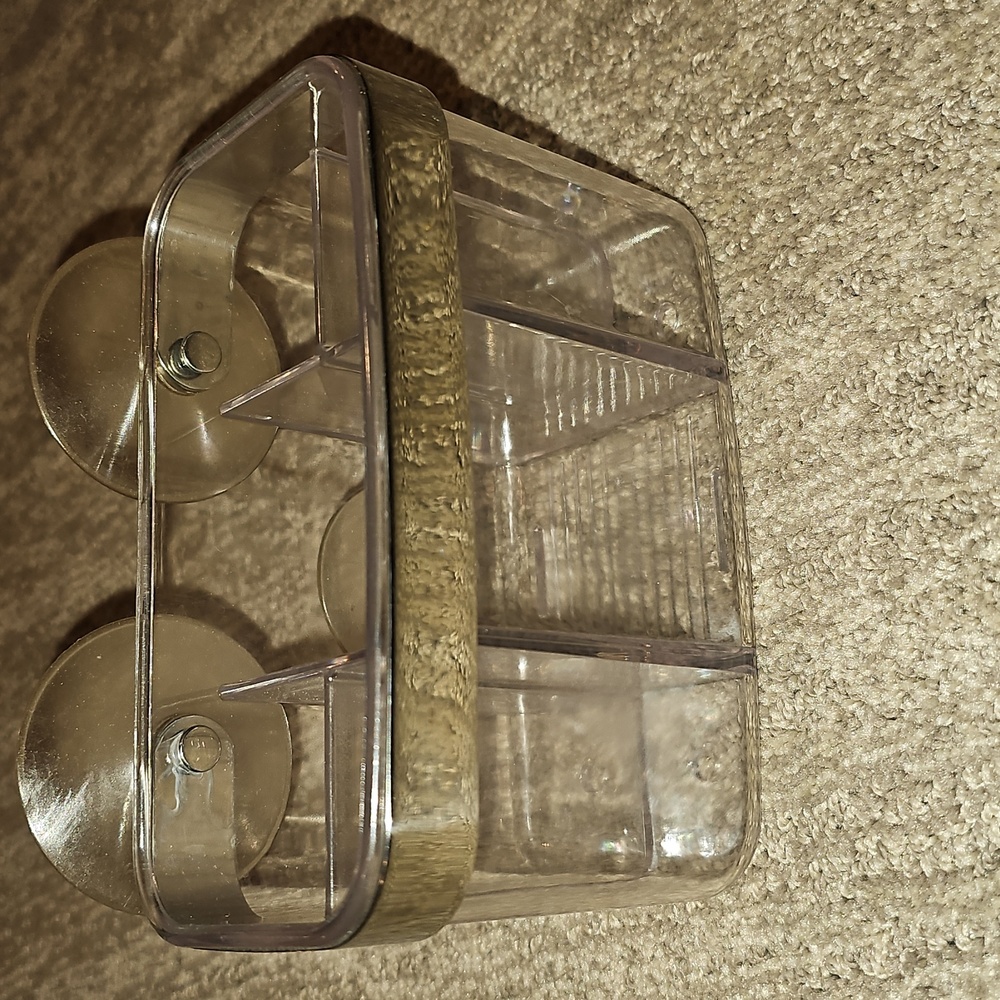 Clear Suction Cup Organizer